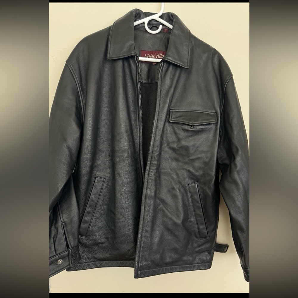 Leather jacket